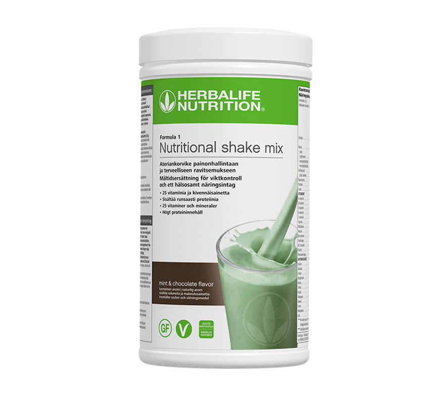 Formula 1 Mint and Chocolate Nutritional shake mix (550 g)
