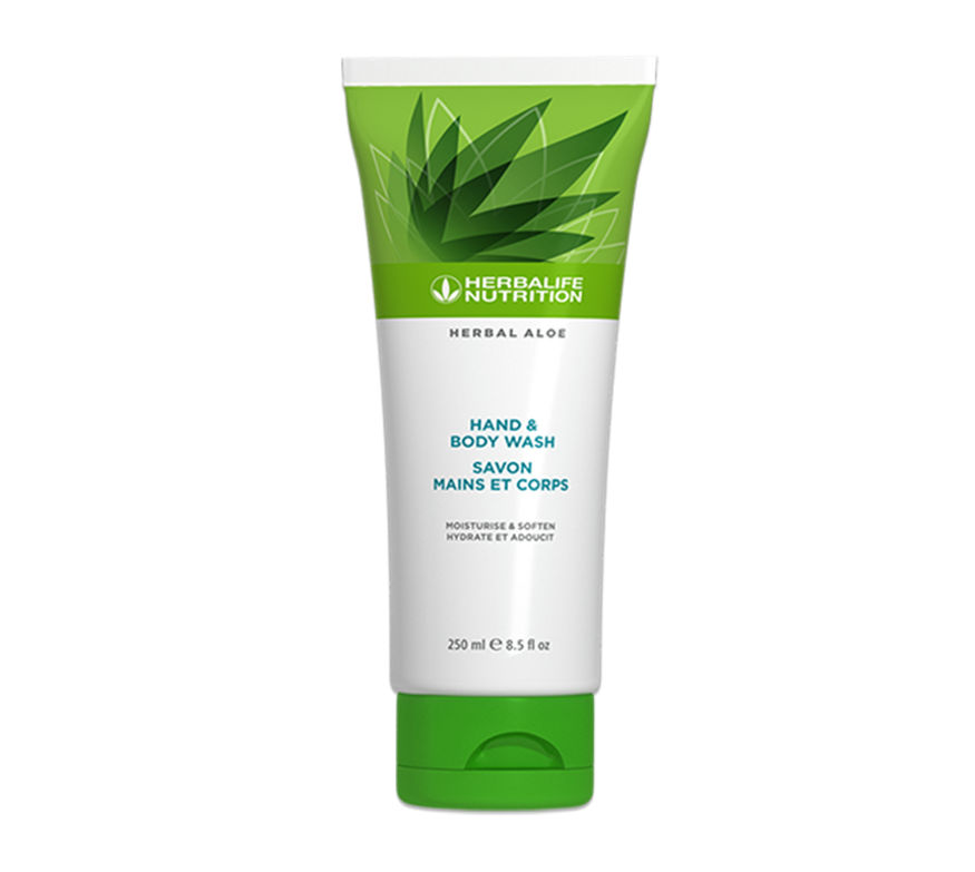 Herbal Aloe Hand och Body Wash (250 ml)
