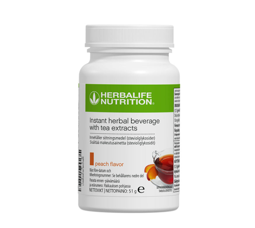 Peach Instant herbal beverage with tea extracts (51 g)
