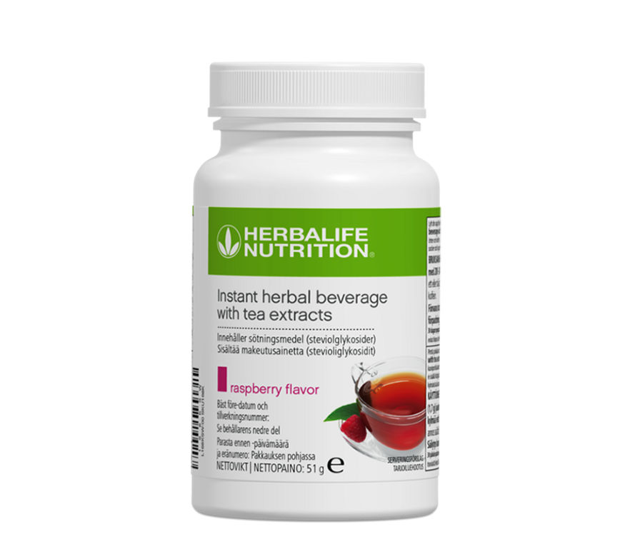 Raspberry Instant herbal beverage with tea extracts (51 g)